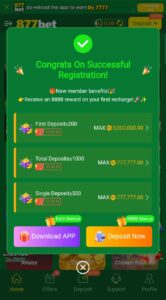 877 Bet Game is the Latest Online Casino Game in Pakistan
