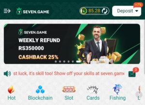 Seven Game APK The best Casino Game in Pakistan to Earn Real Money