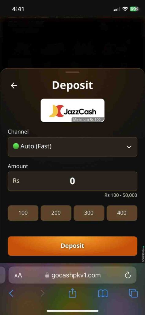 Go CashPK Game