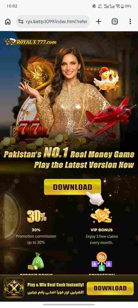 royal x 777 game